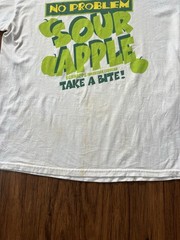 Vintage 90s Schnapps T-shirt XL Graphic Wild Grape Green Apple Imitation Liqueur
