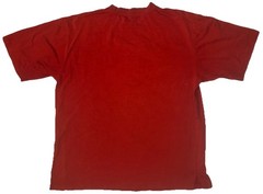 Y2K Raw Blue Shirt Mens 3XL Red Skeleton Glow In The Dark* Read Graphic Tee VTG