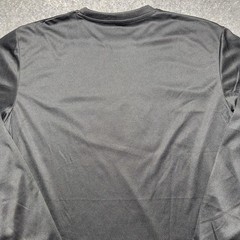 Armored Sportwear Mens L Black Long Sleeves Graphic Print Casual Light Weight
