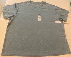Athletic Works mens Aqua Heather Crew Tee T Shirt 3xL NWT