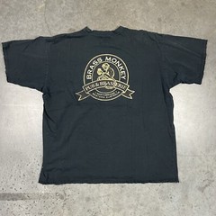 Brass Monkey Pub T Shirt Mens XL Black Distressed Australia Short Sleeve Preowne