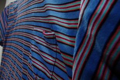 Vintage 90s Santana Striped Pocket T-Shirt Men’s L Acrylic Grunge Skater Surfer