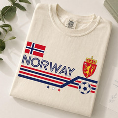 Norway World Soccer 2026 T-Shirt, Vintage Norway Soccer T-Shirt