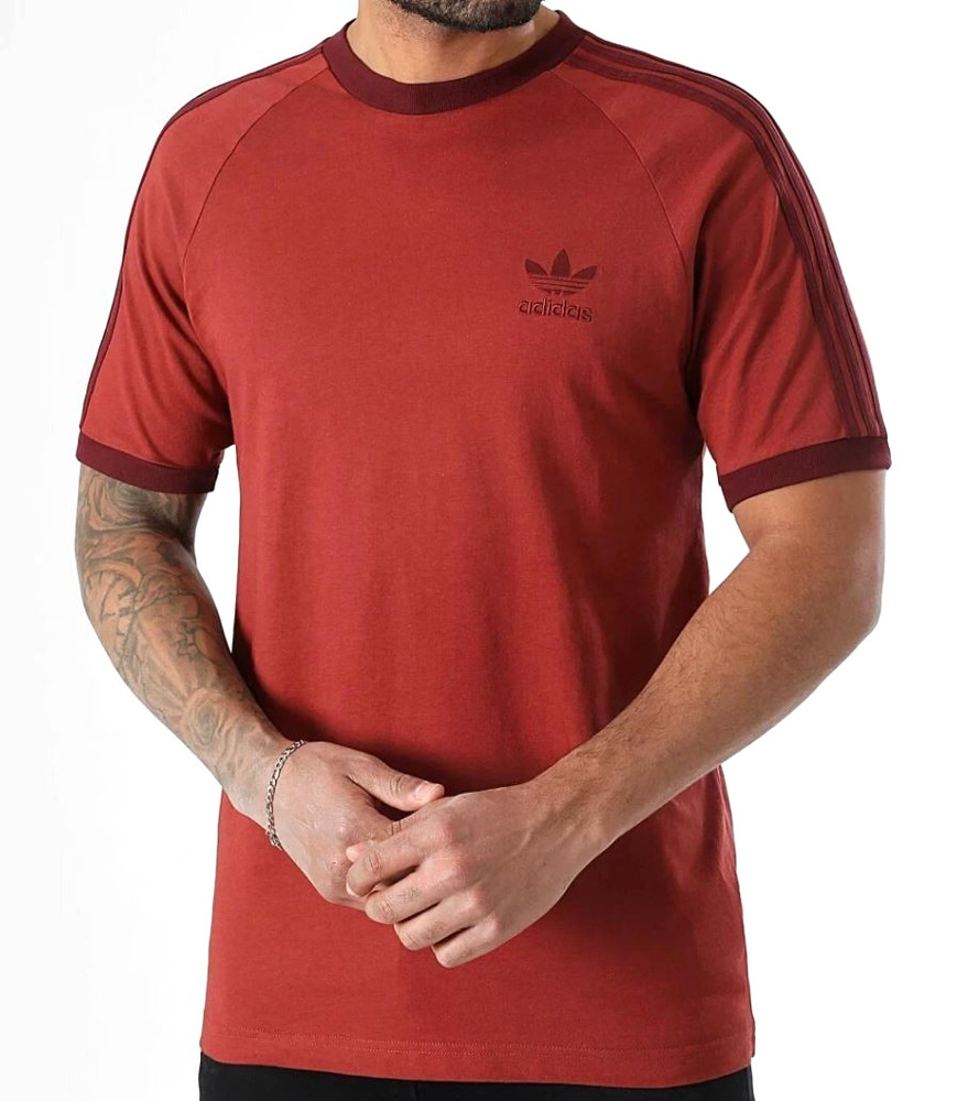 NEW MENS ADIDAS ORIGINALS CALIFORNIA TREFOIL TEE SHIRT~SIZE LARGE #JN7019