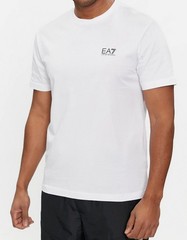 Emporio Armani white Men’s T-Shirt Round Neck, size M*L*XL*2XL*3XL ,Stripe logo