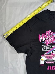 Hello Kitty Race Car Tokyo Speed T-Shirt Sanrio Adult Medium Black Tee See Desc.