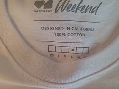 HARTBEAT WEEKEND SHORT SLEEVE TSHIRT SIZE LARGE – LAS VEGAS, NEVADA