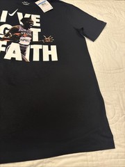 Nike Medium Black I’ve Got Faith Kipchoge Graphic Shirt**SMALL HOLE**See Picture