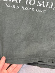 SUBWAY TO SALLY NORD NORD OST 2005 TOUR promodoro black shirt 43in