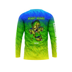 HOT FISH MAHI MAHI – Men’s Long Sleeve Fishing Shirt – UPF Protection