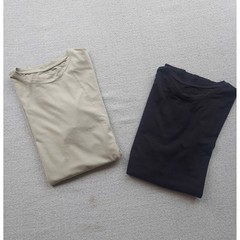 Alphalete T-Shirt Mens Small Black Sage Green Scoop Hem Athletic Gym 2 Bundle