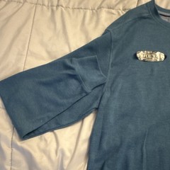 U.S. Polo Assn. Men’s Thermal Stretch Waffle Knit Crewneck T-Shirt Blue XXL New