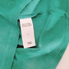 Lucky Brand TIE DYE SHIRT Mens Extra Large XL GREEN Casual Embroidered NWT