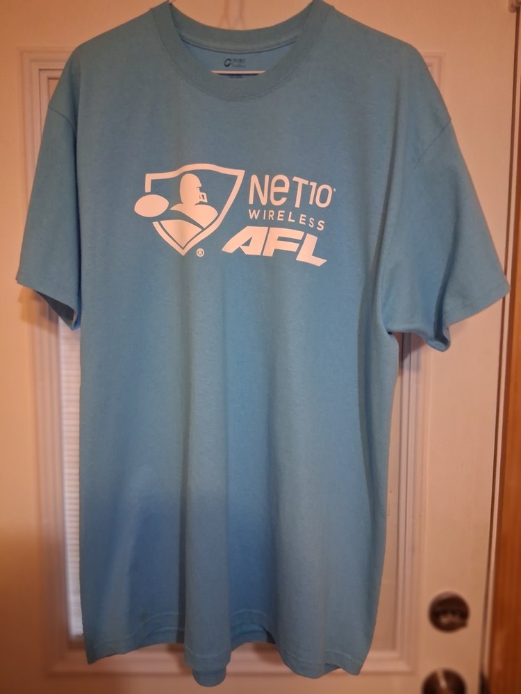 Adult XL Vintage Net 10 Wireless AFL T Shirt Short Sleeves 👌