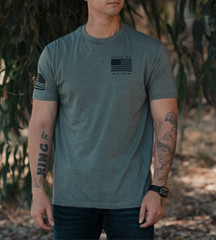 Howitzer Style Men’s T-Shirt EL JEFE Military Grunt MFG