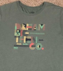REI Co-op Dream Big Then Go REI Adventures Men’s Green T-Shirt Size XL