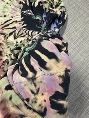 Vintage 1994 Liquid Blue Ian Bohorquez Goat Skull/Snake Tie Dye Shirt Size XL