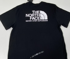 The North Face Men’s Solid Black Logo Crew Neck Short Sleeve T-Shirt Size L