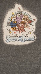Carebears Scare Bears Halloween Scary Trick or Treat T Shirt XL