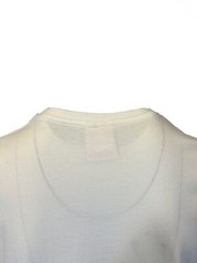 Kappa Men’s T-Shirt White Crew Neck Solid Regular Fit S/S (S08)