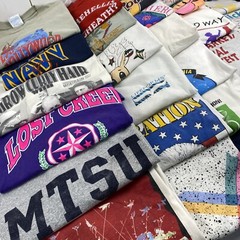 Wholesale Lot of 30 Vintage Short Sleeve Tee Shirts (Sizes In Description)