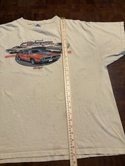 Vintage Dodge Charger Classic Muscle HEMI Graphic T-Shirt XL Delta Magnum Weight