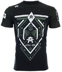 American Fighter Men’s T-shirt FAIRBANKS Athletic Biker Black MMA S-3XL