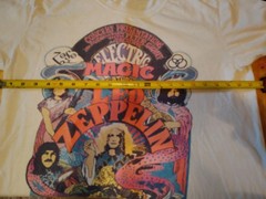 Vintage Led Zeppelin t Shirt Magic Featuring Concert Single Stitch