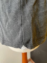 Craft Flow Mens Shirt Small Cotton Blend Pocket Charcoal Machine wash