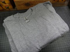 Gildan G500 Unisex Adult Heavy Cotton T-shirt Heather Gray Blank Lot of 4 XL