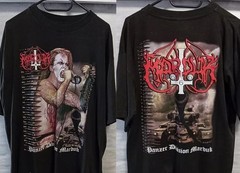 Marduk Panzer Division Marduk 1999 short sleeve black color 2 side shirt Reprint