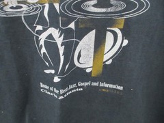 Vintage WCLK 91.9 FM Clark Atlanta University Jazz Radio T-Shirt Black XXXL Mens