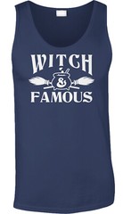 Witch Famous Funny Halloween October Costume Party Humor Fall Ghouls Mens Tank