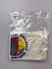 Vintage Cal Cru Shirt Mens Medium Long Sleeve Lake Junaluska Road Race Tee USA