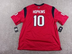Nike NFL XXL On Field Houston Texans 10 Hopkins Mens Jersey Red NWOT