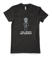 IG-11 I Will Initiate Self Destruct Mando Personalised Unisex Adult T Shirt