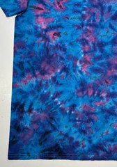 Gildan Handmade Tie Dye Unisex Adult T-Shirt Large Retro Razzle Dazzle Tee NEW