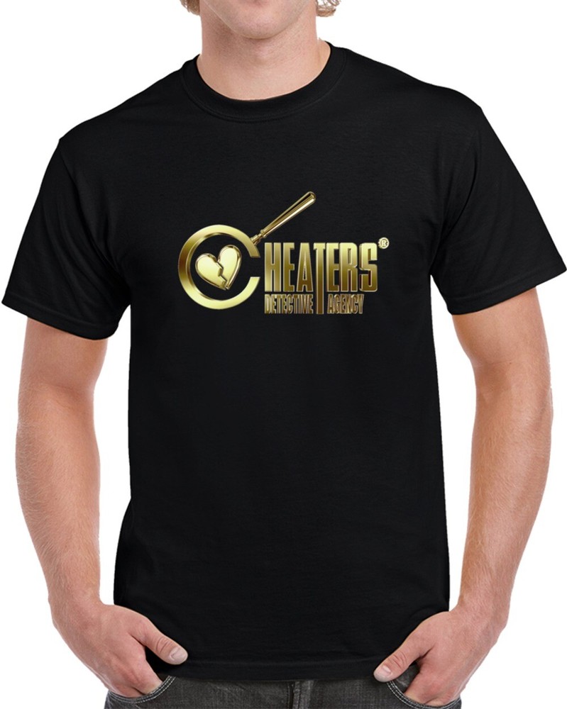 Cheaters Detective Agency Logo Tee Cool TV Show T Shirt