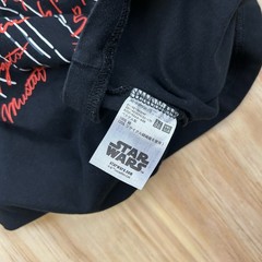 Star Wars Uniqlo Black T-Shirt Darth Vader Dark Side Galaxy Medium