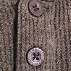 Carhartt Men’s Brown Waffle Knit Henley T-Shirt Solid 3XL Big & Tall