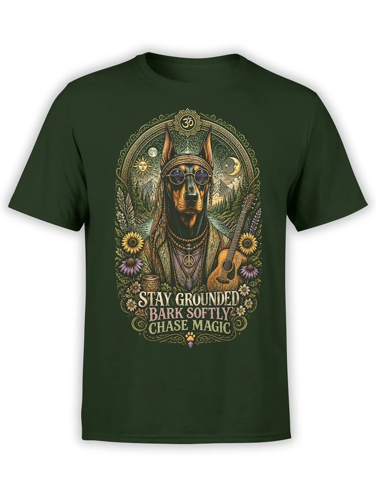 Mystic Guru Doberman T-Shirt | Unisex