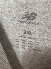 New Balance T-Shirt Mens 3XL Heather Grey More Than a Mile Crew Neck Worn 1x