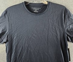 The Men’s Store at Bloomingdale’s Supima Cotton Tee S True Navy Short Sleeve