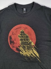 District Made Men’s Peace – Enemies Brought War Wolf Blood Moon N.W.OT. Shirt L