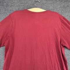 Nike Dri Fit Men’s T Shirt Red Size L PolyCotton Triangle Logo