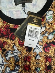 Drill Clothing Mens Baroque Gold Money T Shirt 3XL 4XL 5XL Big Urban