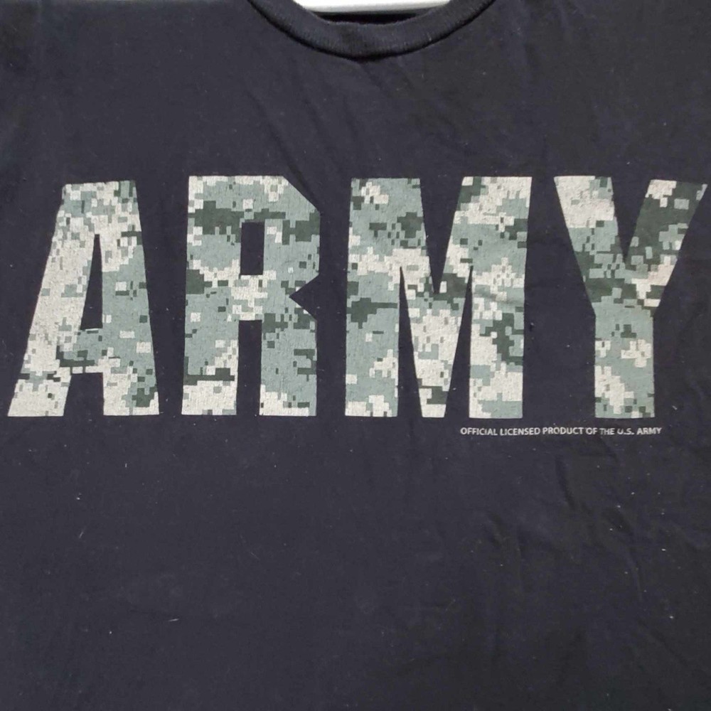 Digital Camo US Army T-shirt Made in USA Medium M