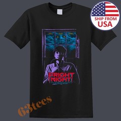 Fright Night Horror Movie Men’s Black Size S to 5XL