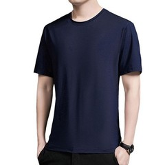 High Stretch and Breathable Men’s Ice Silk Quick Dry Sports Top for Summer