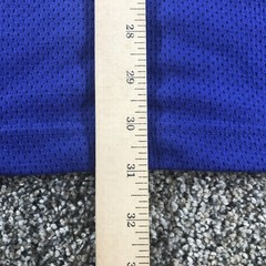 Vintage Russell Athletic Shirt Mens XL Royal Blue Mesh Henley Jersey Athletic